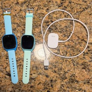 Verizon Gizmo Watch 3 Kids - Smart Wearable Watch Set - One Blue, One Green